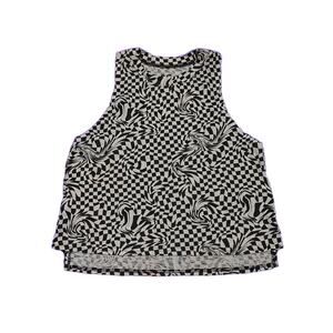 SO trippy checkered top